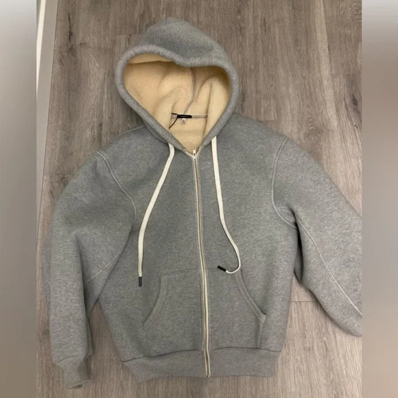 R13 oversized zip hoodie. XS